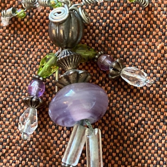 Whimsical Flexible Pin Woman Figure - One of a Kind - Picture 4 of 9